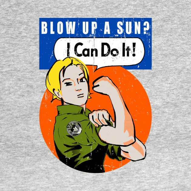 I can do it! (Distressed print) by Boogiebus